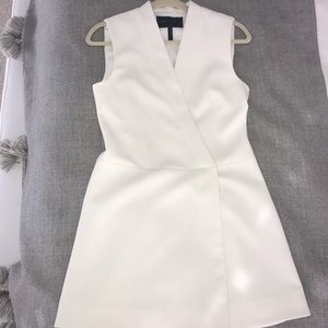BCBG white jacket dress